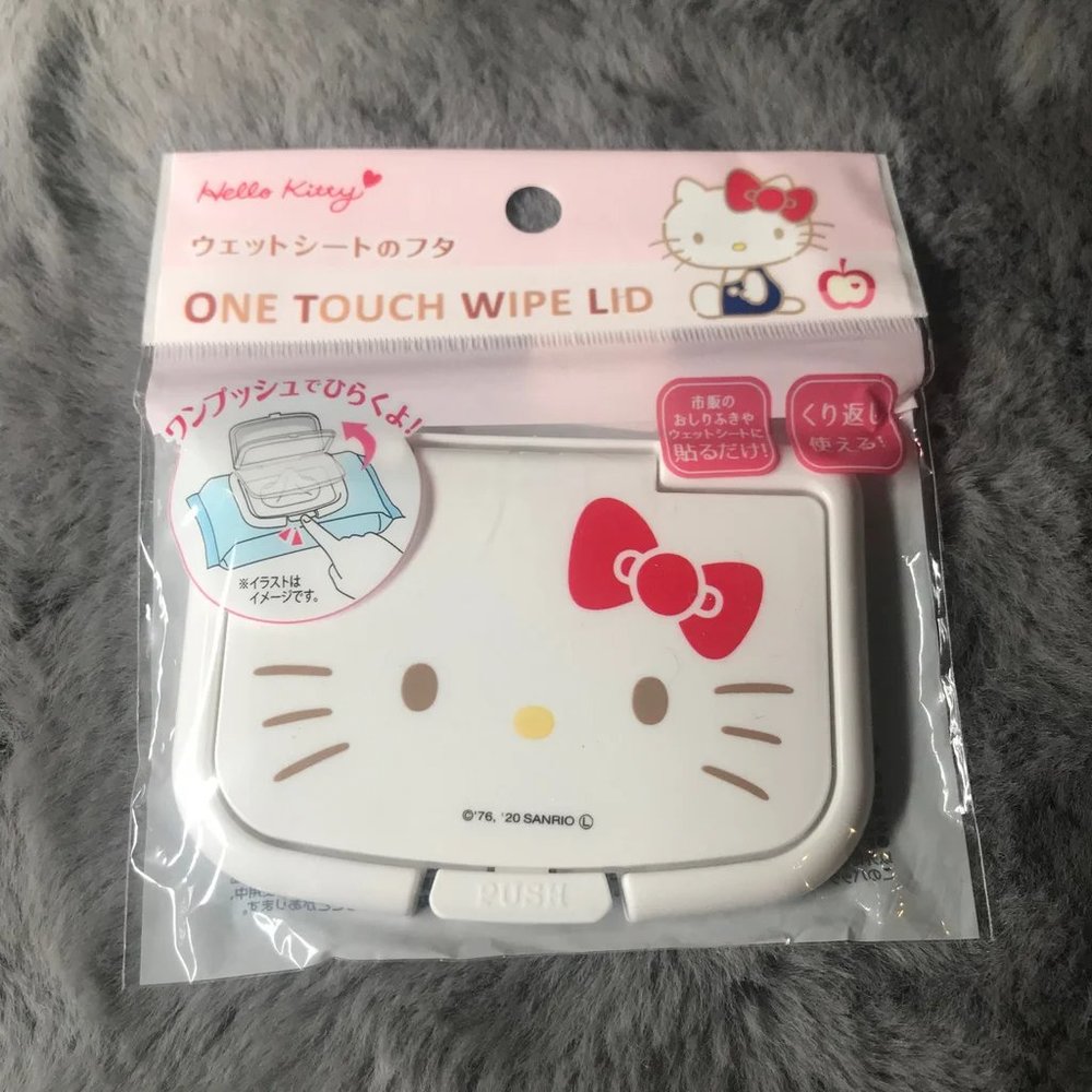 Sanrio Hello Kitty one touch wipe lid